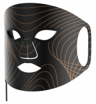 LED &scaron;viesos terapijos kaukė veidui LUNNI Pro 2, juoda