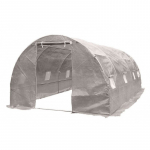 &Scaron;iltnamis su armuota plėvele, 10 m2, 2,5x4 m, pilkas