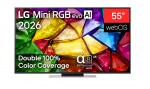 Televizorius LG Mini RGB evo AI MRGB87, 55MRGB87B3B, 4K Smart 2026, 55"