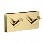 Dvigubas žalvarinis kabliukas Smedbo House RV356, aukso