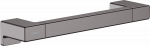 Pagalbinė rankena Hansgrohe AddStoris 41744340, &scaron;lifuoto juodo chromo
