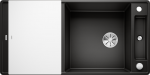 Plautuvė Blanco AXIA III XL 6 S-F 525859, juoda (su stikline lentele)