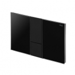 Vandens nuleidimo klavi&scaron;as Viega Prevista Visign for Style 24, 773311 juodas/juodas matinis