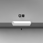 Akmens masės praustuvas Vispool Q3