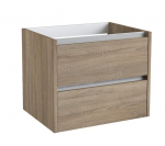 Apatinė spintelė su stalčiais Kame City 60x45cm, Pilkas ąžuolas