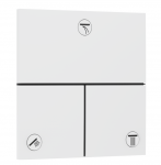 Potinkinis 3-jų krypčių perjungėjas Hansgrohe ShowerSelect Comfort E, 15573700, baltas matinis