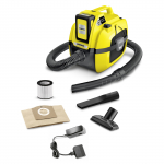 Daugiafunkcinis dulkių siurblys Karcher WD 1 COMPACT BATTERY SET, 1.198-301.0