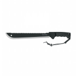 Truper mačetė su pjūklu. Ilgis 35cm. Patogi neslystanti rankena. Saugus medžiaginis deklas