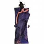 Kelioninė patalynė COCOON TravelSheet 220x90cm 55% silk/45% cotton &ndash; Tamsiai mėlyna