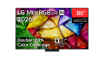 Televizorius LG Mini RGB Evo AI MRGB87, 86MRGB87B3B, 4K Smart 2026, 86"