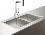 Plautuvės ir mai&scaron;ytuvo komplektas Hansgrohe C71, 43211000