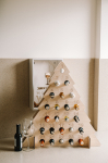 Medinė Kalėdinė eglutė 62x59x20 cm