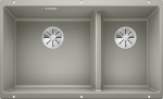 Virtuvės plautuvė Blanco SUBLINE 430/270-U, 523154, perlų pilkumo