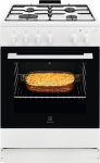 Dujinė viryklė su dujine orkaite Electrolux LKG604012W