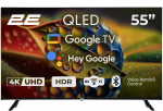 Televizorius 2E QLED 4K 60Hz, Google TV, 55A77Q