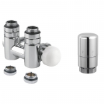 Centrinis pajungimo komplektas su termostatiniu ventiliu Sapho TWIN Combi CP5010+CP6020