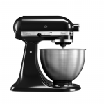 Virtuvinis kombainas KitchenAid 5K45SSEOB, blizgi juoda