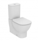 Pastatomas unitazas su horizontaliu i&scaron;leidimu, soft close sėdynė su dangčiu Ideal Standard Tesi T371701