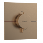 Potinkinis termostatinis mai&scaron;ytuvas Hansgrohe ShowerSelect Comfort E, 15574140, &scaron;lifuotos bronzos