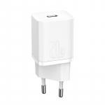 Įkroviklis Baseus Super Si 20W baltas CCSUP-B02
