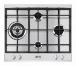 Įmontuojama dujinė kaitlentė Smeg  P261XGH