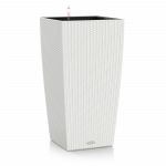 Vazonas su savaiminio drėkinimo sistema LECHUZA Cubico Cottage 40 White, 15246