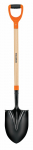 Truper kastuvas "D" formos rankena, bendras ilgis 120cm. Darbinis plotis 24 cm.