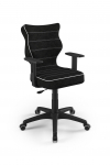 Duo jaunimo kėdė juoda Visto 01 5 dydis