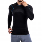 Vyr. termo mar&scaron;kinėliai Brubeck Thermo Men's Sweatshirt &ndash; Juoda &ndash; S