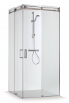 Du&scaron;o kabina Baltijos Brasta Vesta 90x90 cm, skaidrus stiklas