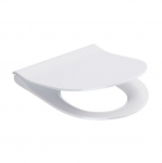 Klozeto dangtis CERSANIT ZEN CITY K98-0221, slim, lėtai nusileidžiantis, antibakterinis