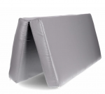 Sulankstomas gimnastikos čiužinys SANRO 100x100x10 cm, pilkas, 02844