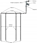Laistymo sistema KLASIKA DROP 2 m