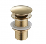 Dugno vožtuvas Mexen Click clack, 79910-50, aukso