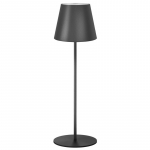 Stalinis LED &scaron;viestuvas Zyle Table Lamp ZY1238, įkraunamas, IP54, juodas