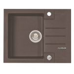 Granitinė plautuvė Alveus Rock 30 03M, ruda metalic