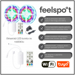 I&scaron;manioji LED juosta su valdikliu Feelspot FS-ICC02W 5m Wi-fi, Tuya