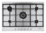 Įmontuojama dujinė kaitlentė Smeg P272XGH