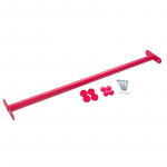 Metalinis skersinis 90 cm, rožinis