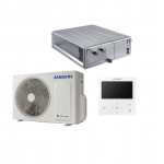 Oro kondicionieriaus komplektas (vienfazis įrenginys) su laidiniu pulteliu SAMSUNG MSP KANALINIO TIPO VIDUTINIO SLĖGIO 3.5/4.0KW
