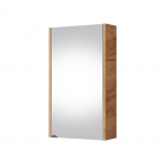 Vonios spintelė su veidrodžiu RIVA SV 41-11, Gold Craft Oak