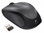 Pelė belaidė Logitech M235 Wireless EWR2 (910-002201),  juoda/pilka