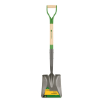 Kvadratinis kastuvas su mediniu kotu 113 cm ir plienine D formos rankena John Deere&reg;