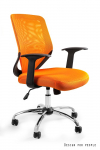 Biuro kėdė Unique MOBI, W-95-5, oranžinė