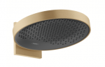 Du&scaron;o galva su sienine jungtimi Hansgrohe Rainfinity 360 1jet, 26230140, &scaron;lifuotos bronzos