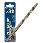 SPECIALIST+ metalo grąžtas PREMIUM, 3.2mm, 2 vnt.