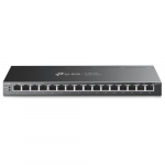 TP-Link TL-SG116P 16-Port Gigabit Desktop &Scaron;akotuvas su 16-Port PoE+