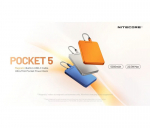 Nitecore Pocket 5 Blue USB-C 5000mAh maitinimo blokas