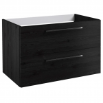 Spintelė po stalvir&scaron;iu Kame Gama, BUC/8-3DR/1, 80 cm, Juodas ąžuolas