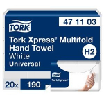 Lapelinis rank&scaron;luostinis popierius Tork Xpress Multifold Universal H2 2sl., 23,4 x 21,3 cm (20 vnt.)